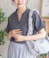 nAvy SARARI スキッパープルオーバー レディース
