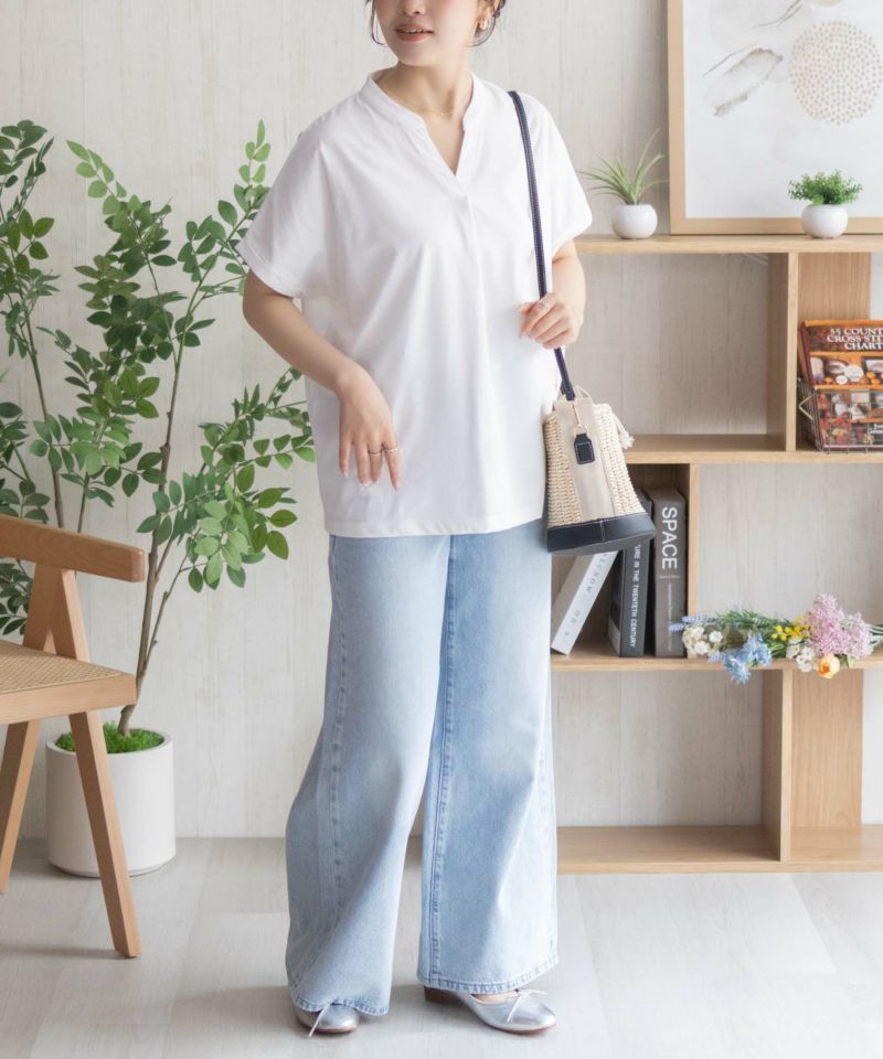 nAvy SARARI スキッパープルオーバー レディース商品画像-10