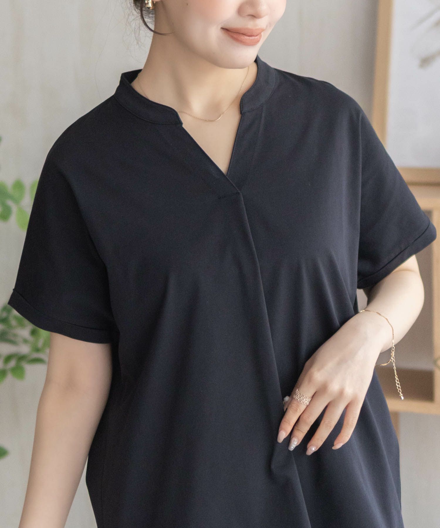 nAvy SARARI  スキッパープルオーバー レディース商品画像-15