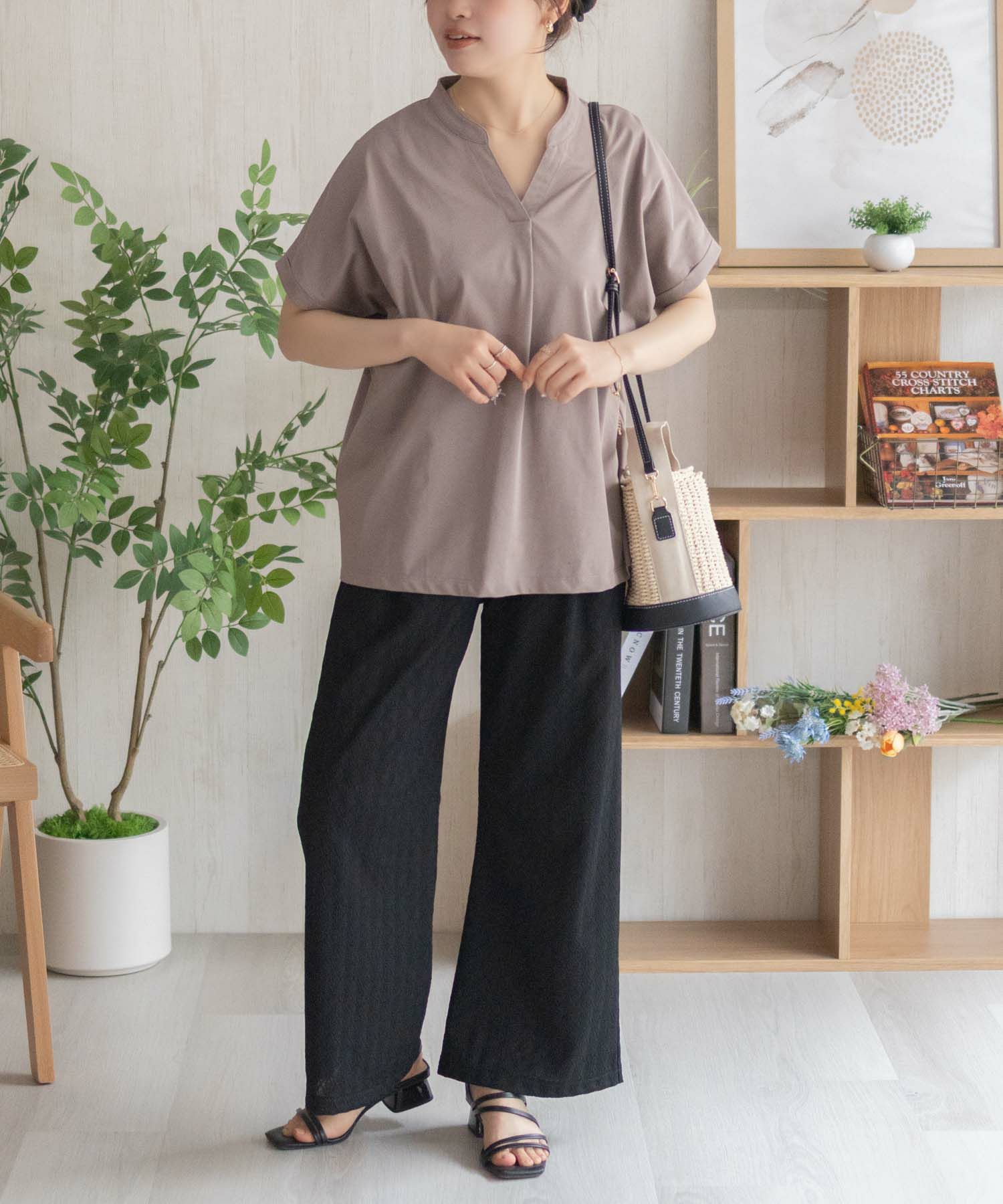 nAvy SARARI  スキッパープルオーバー レディース商品サムネイル-22