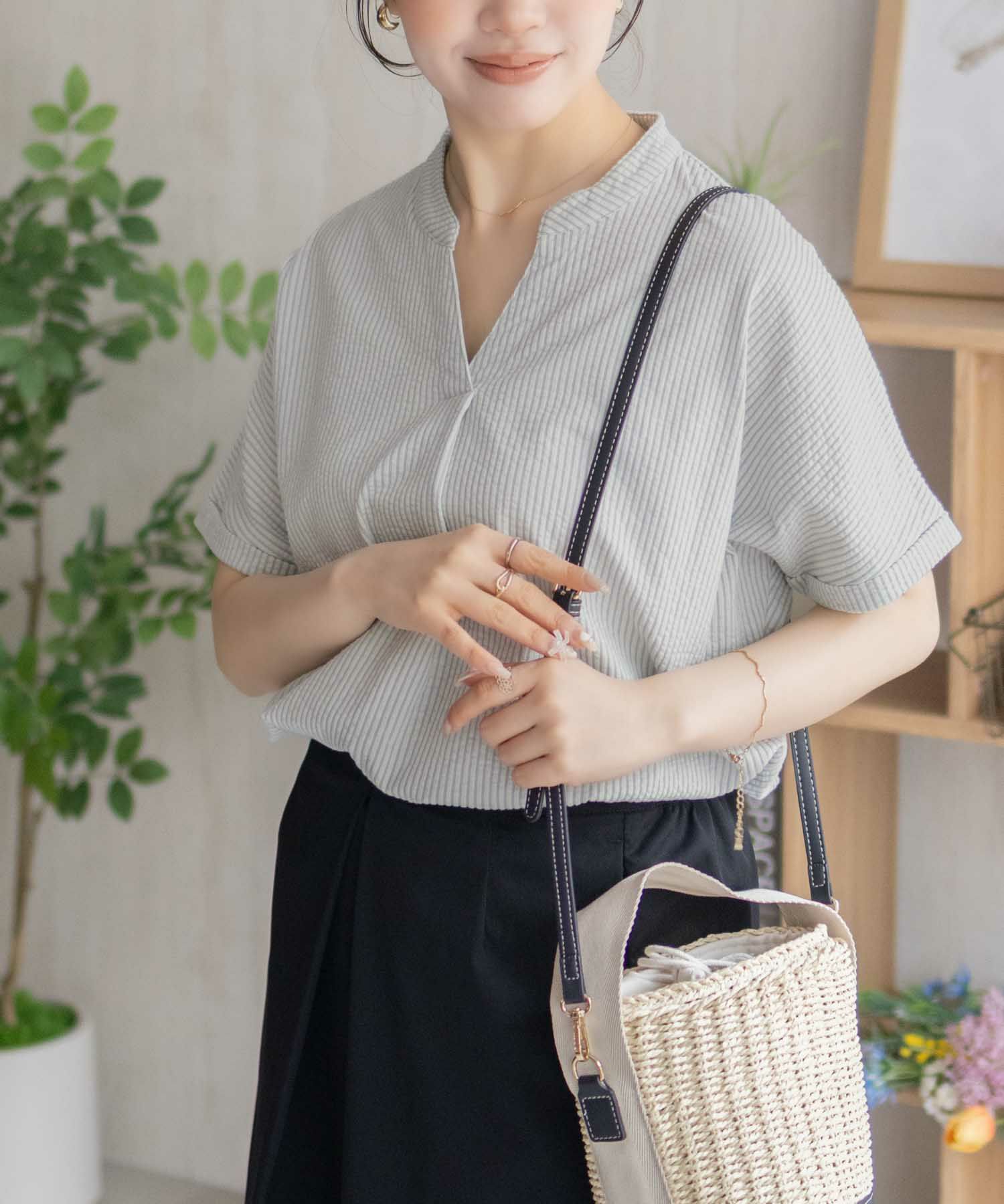 nAvy バンドスキッパー レディース