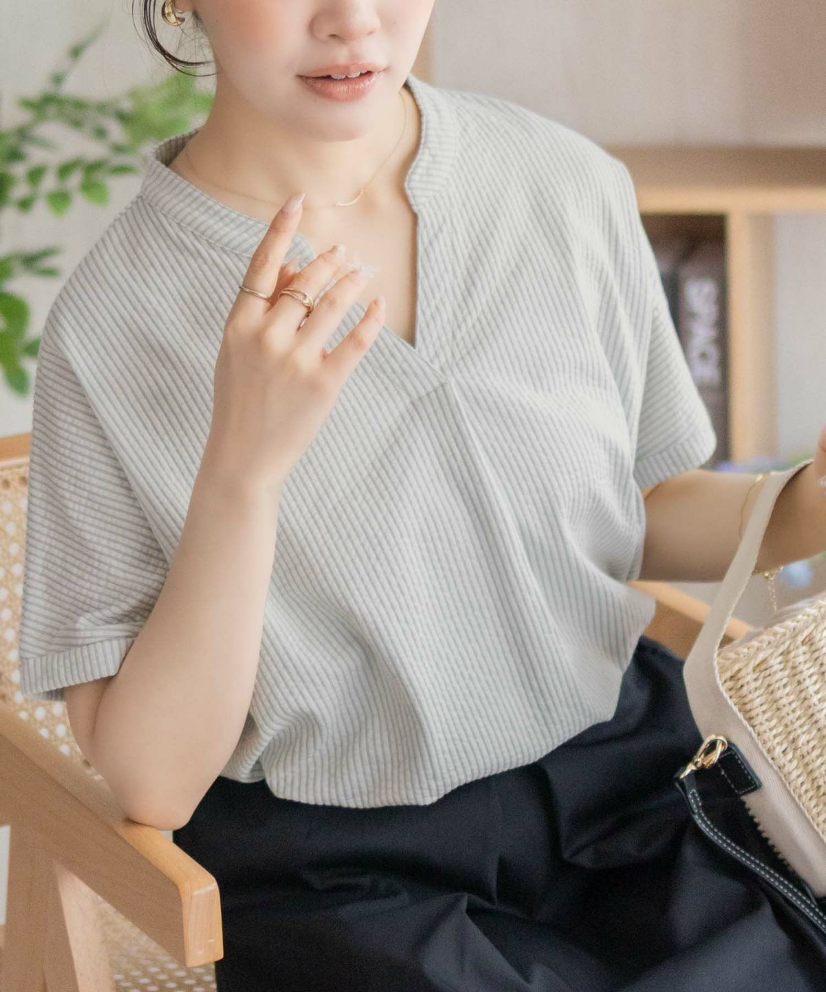 nAvy バンドスキッパー レディース