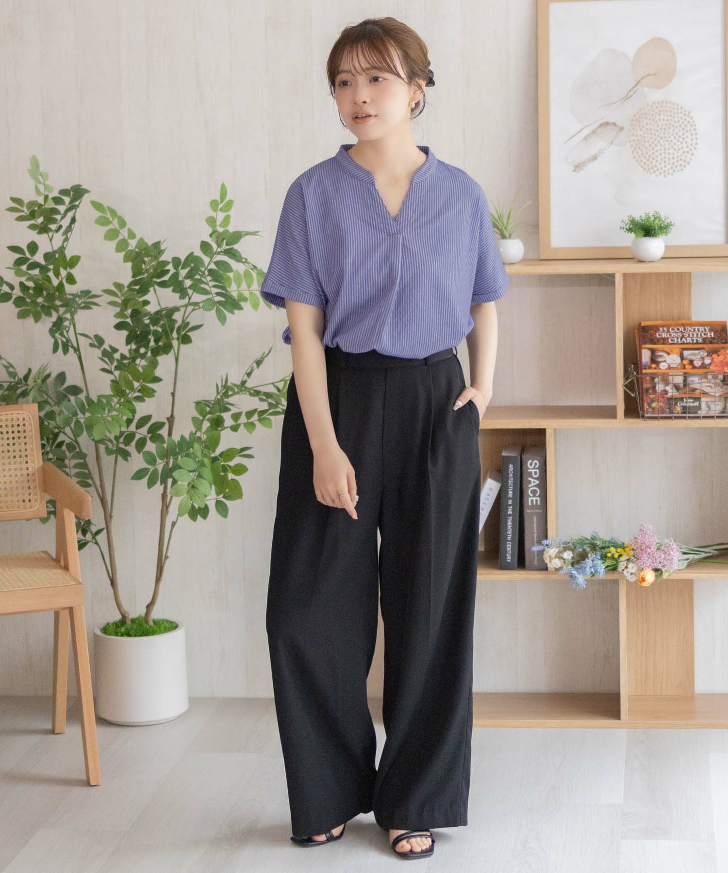 nAvy バンドスキッパー レディース