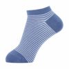 NAVY アンクルソックス 細ボーダー レディース