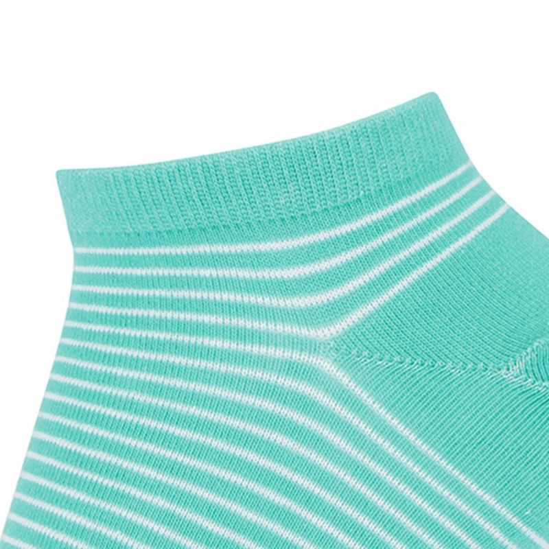 NAVY  アンクルソックス 細ボーダー レディース商品画像-4