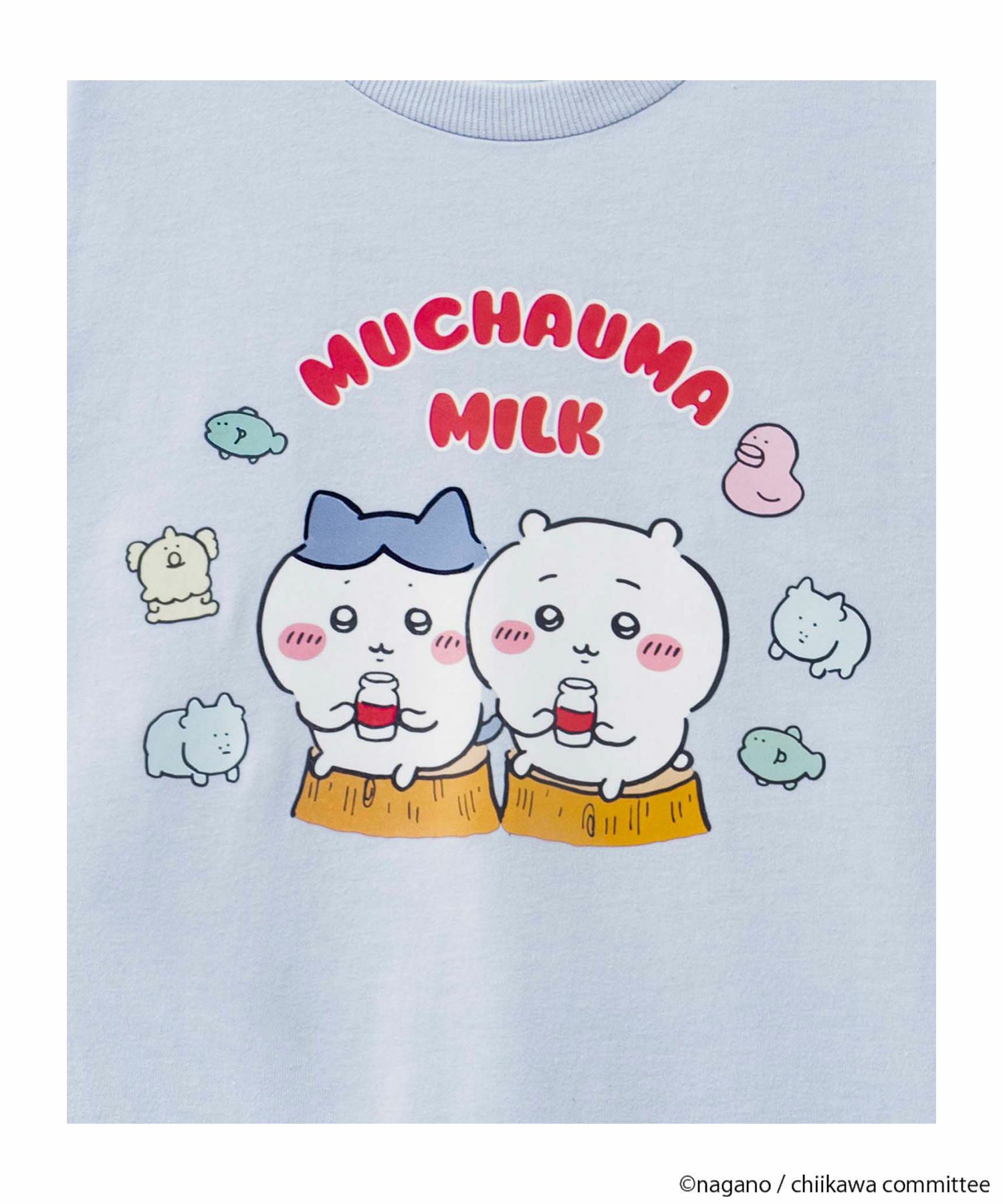 ちいかわ ルームウェア半袖セットアップ キッズ商品サムネイル-6
