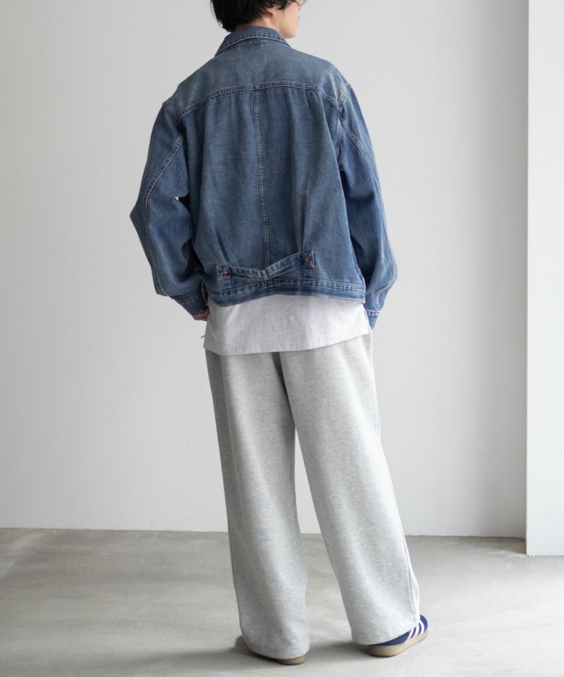 90s ARMANI JEANS デニムトラッカージャケット XL 1990's ARMANI JEANS Reversible Denim Jacket