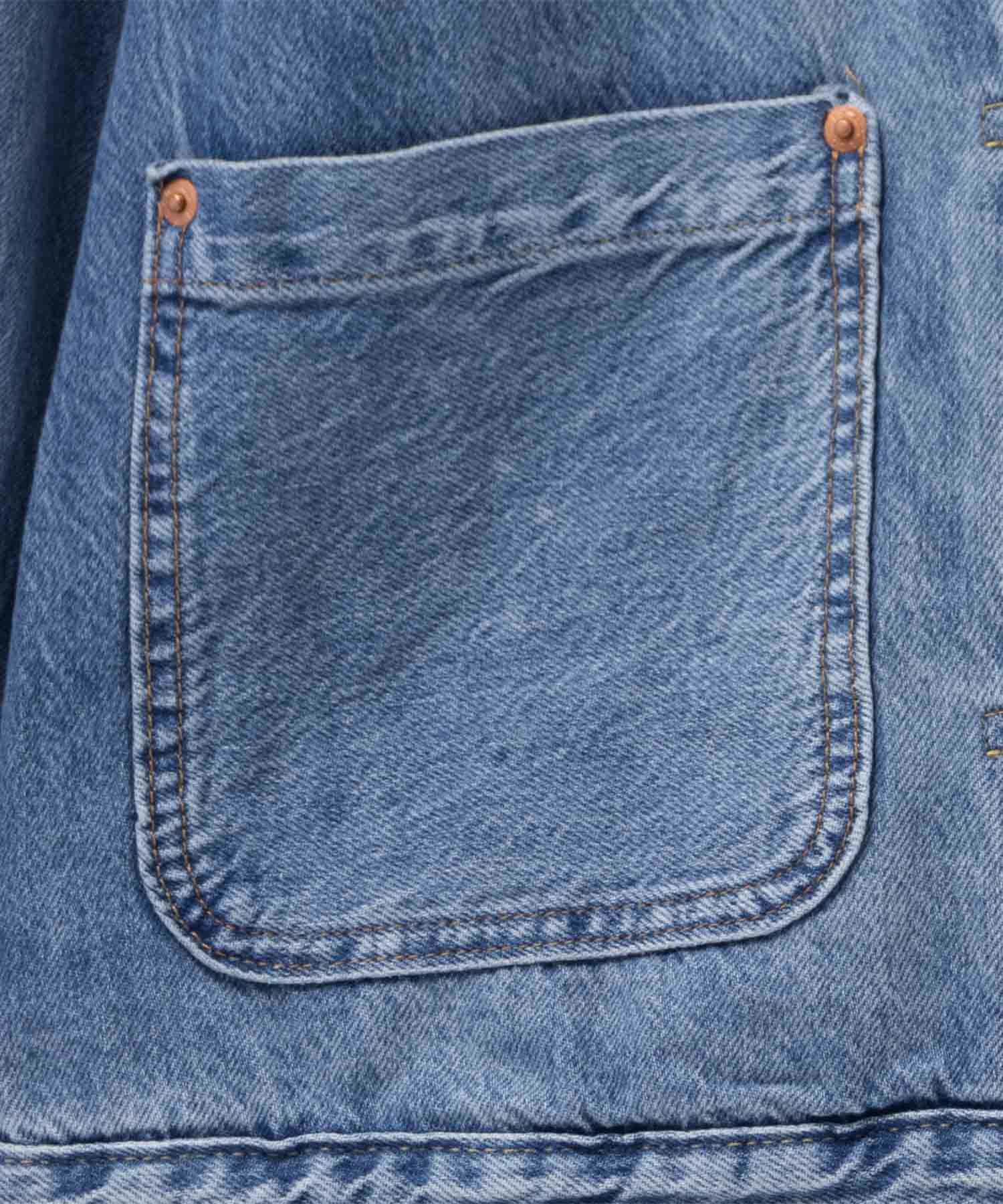 Levi's ヴィンテージ プリーツ トラッカージャケット メンズ