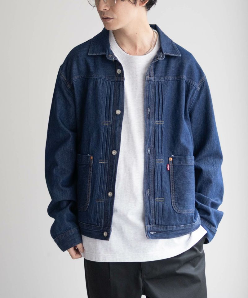 Levi's(R) ヴィンテージ プリーツ トラッカージャケット メンズ