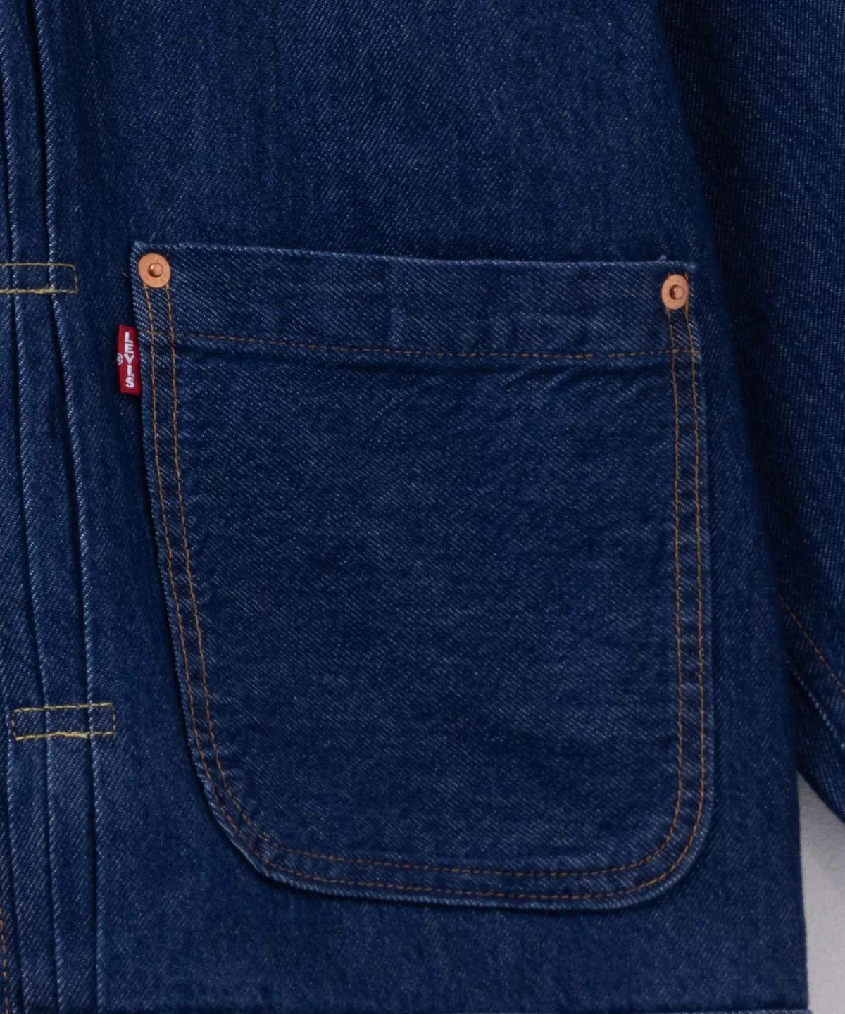 Levi's ヴィンテージ プリーツ トラッカージャケット メンズ