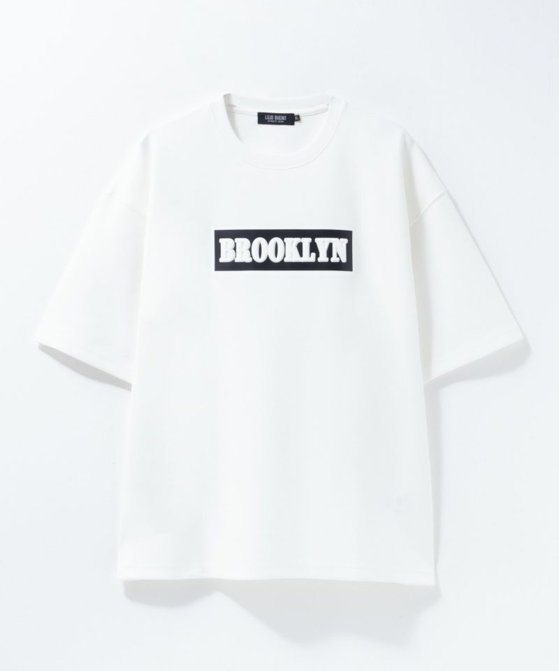 ポンチ素材 エンボスプリントTシャツ メンズ ネコポス 対応商品商品画像-1