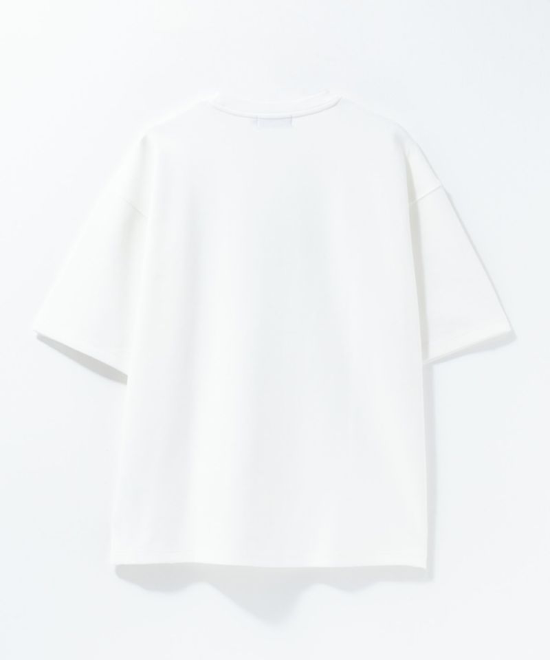 ポンチ素材 エンボスプリントTシャツ メンズ ネコポス 対応商品商品画像-2