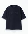 ポンチ素材 エンボスプリントTシャツ メンズ ネコポス 対応商品