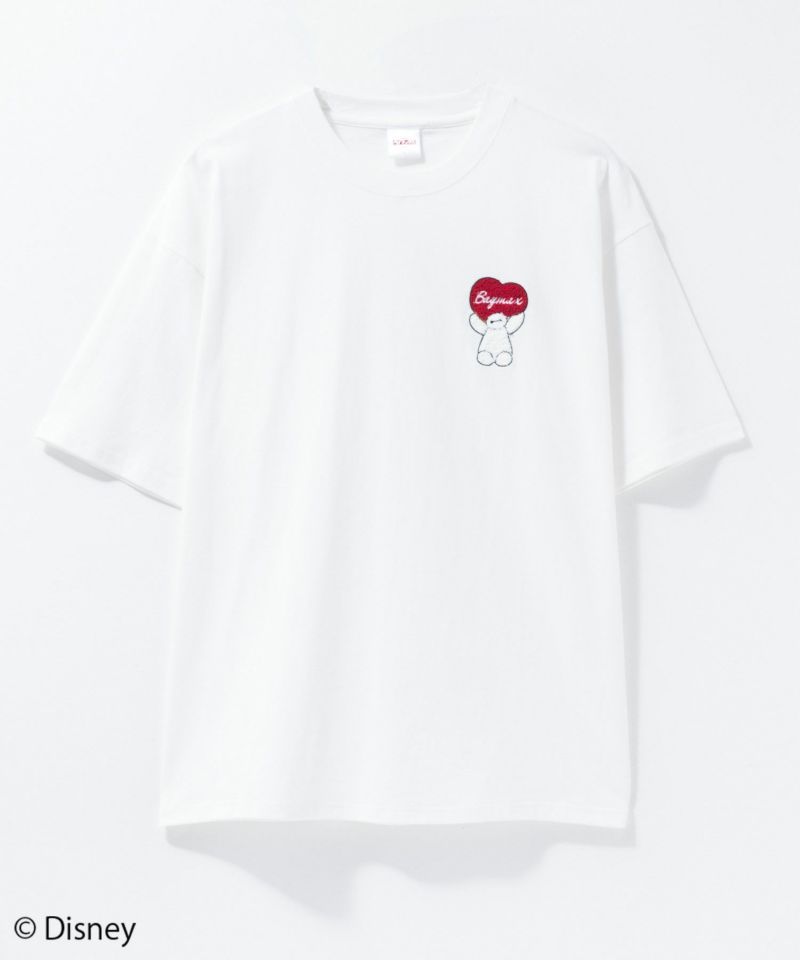 [期間限定価格]【WEB限定】Disney ベイマックス / ワンポイントプリントTシャツ メンズ メール便 対応商品商品画像-1