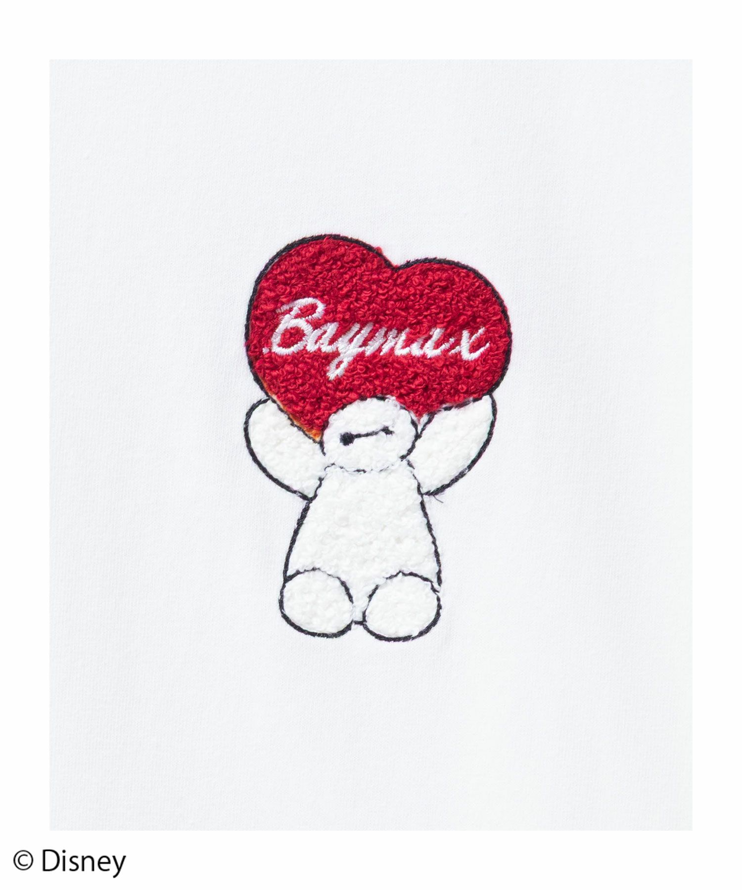 【WEB限定】Disney ベイマックス / ワンポイントプリントTシャツ メンズ ネコポス 対応商品