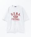 NAVY カレッジスウェットTシャツ メンズ ネコポス 対応商品