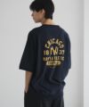 NAVY  カレッジスウェットTシャツ メンズ メール便 対応商品商品サムネイル-4