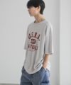 NAVY  カレッジスウェットTシャツ メンズ メール便 対応商品商品サムネイル-12