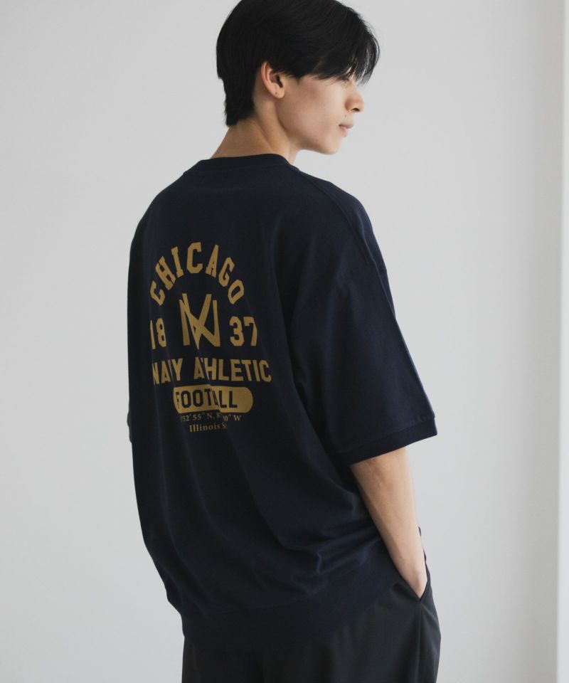 NAVY カレッジスウェットTシャツ メンズ メール便 対応商品商品画像-21