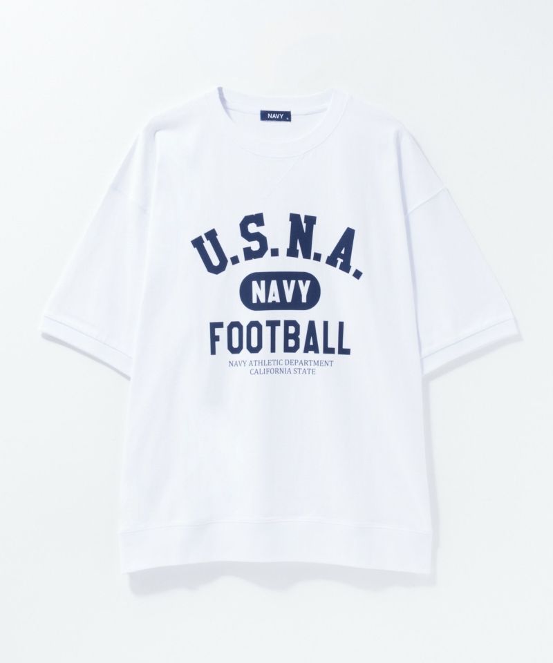 NAVY  カレッジスウェットTシャツ メンズ メール便 対応商品商品画像-23