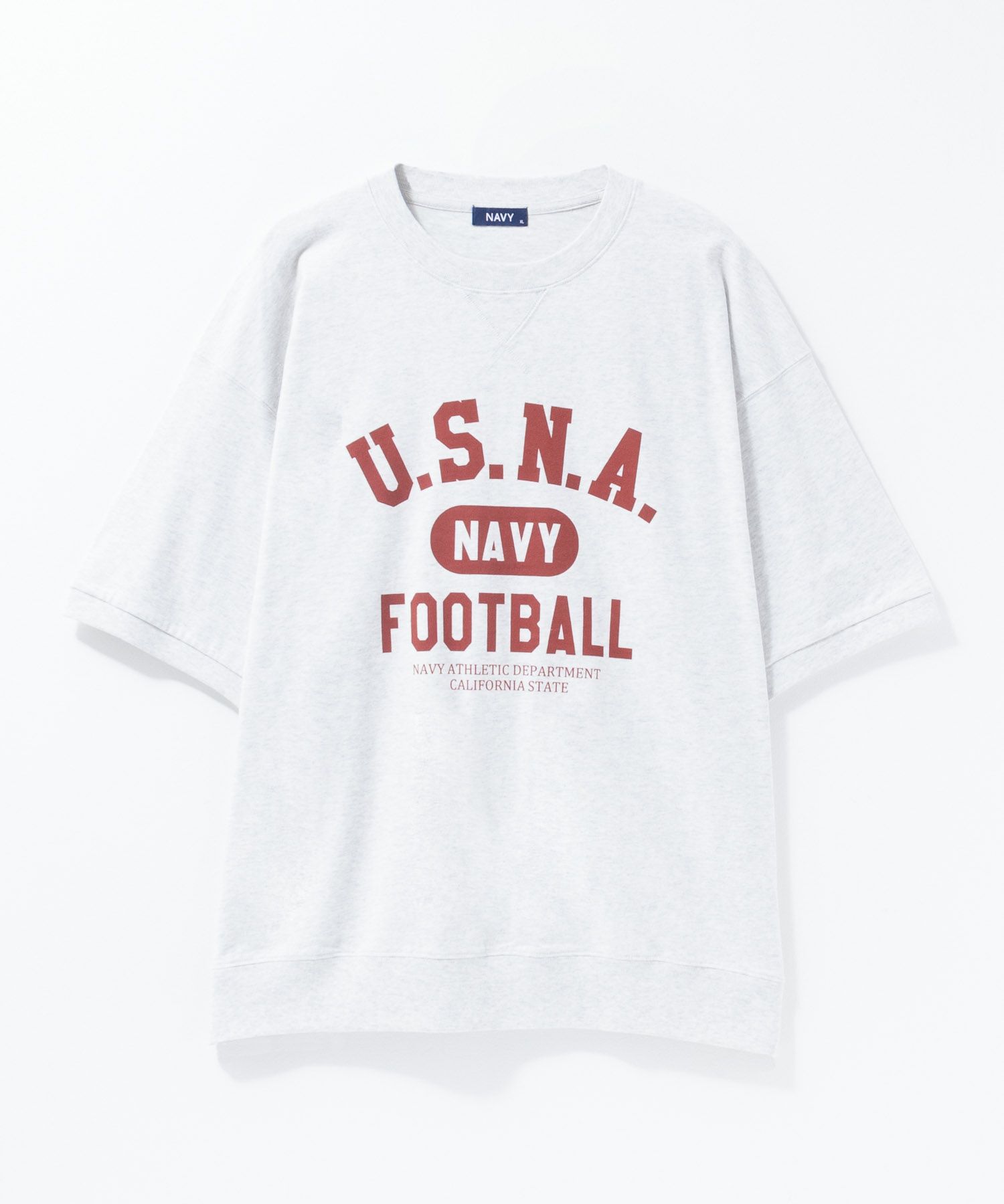 NAVY  カレッジスウェットTシャツ メンズ メール便 対応商品商品サムネイル-25