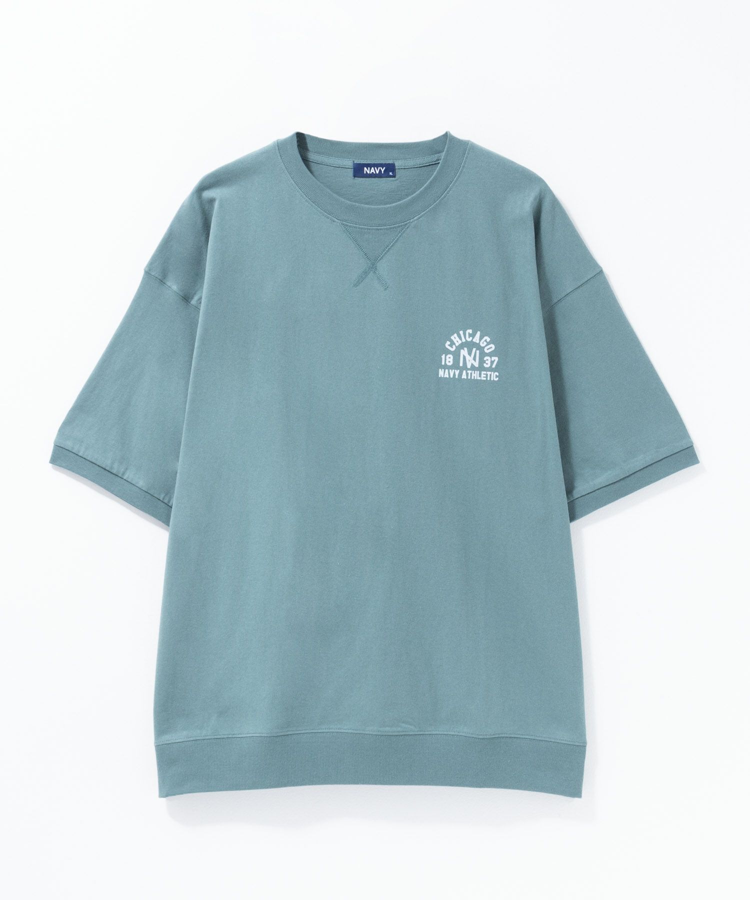 NAVY カレッジスウェットTシャツ メンズ メール便 対応商品商品サムネイル-27