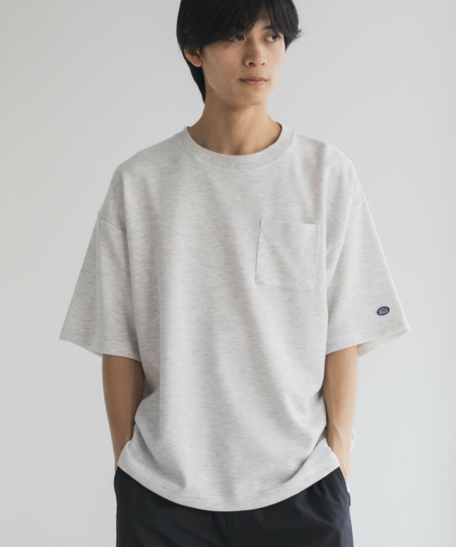 DISCUS  COOLMAX ポンチ素材 冷感Tシャツ メンズ メール便 対応商品商品サムネイル-4