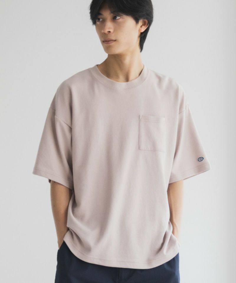 [期間限定価格]DISCUS  COOLMAX ポンチ素材 冷感Tシャツ メンズ メール便 対応商品商品画像-6