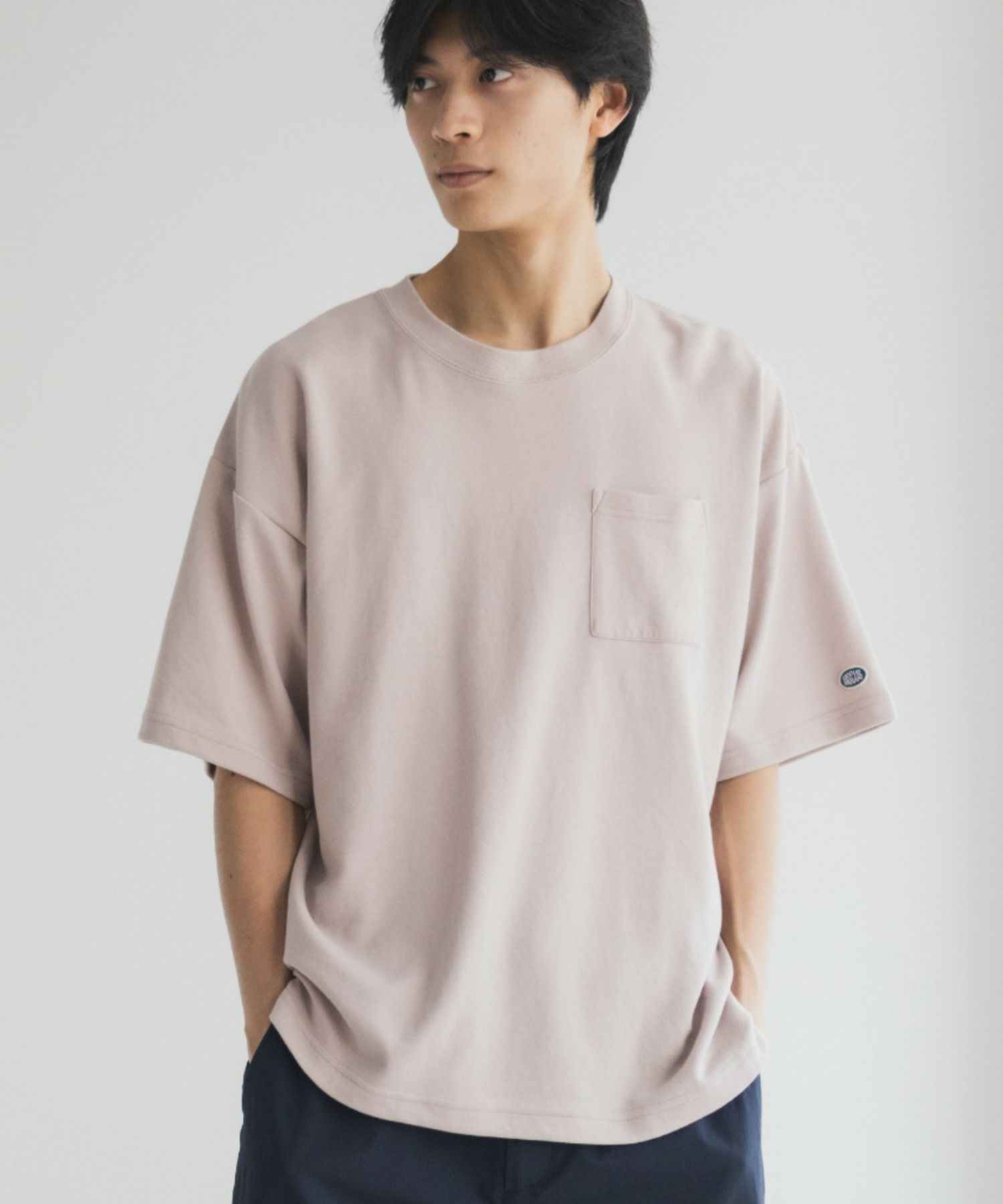 DISCUS COOLMAX ポンチ素材 冷感Tシャツ メンズ ネコポス 対応商品