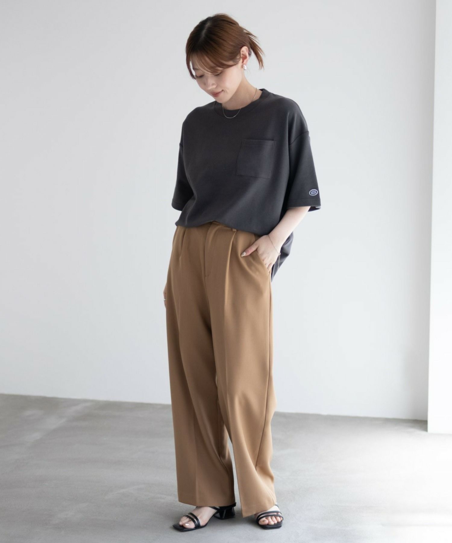 DISCUS COOLMAX ポンチ素材 冷感Tシャツ メンズ ネコポス 対応商品