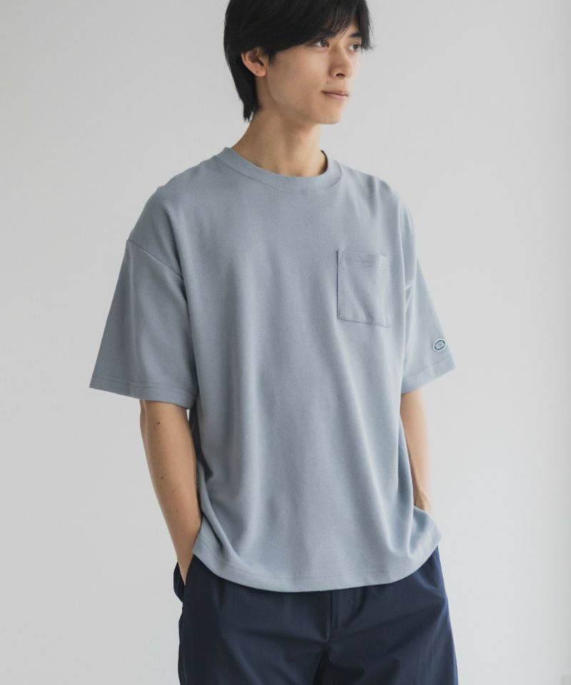 [期間限定価格]DISCUS  COOLMAX ポンチ素材 冷感Tシャツ メンズ メール便 対応商品商品画像-26