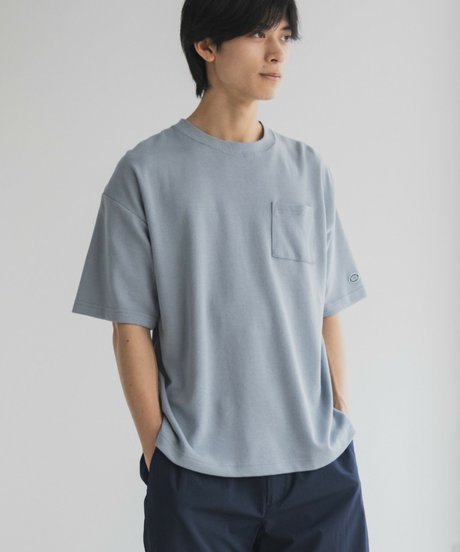 DISCUS  COOLMAX ポンチ素材 冷感Tシャツ メンズ メール便 対応商品商品サムネイル-26