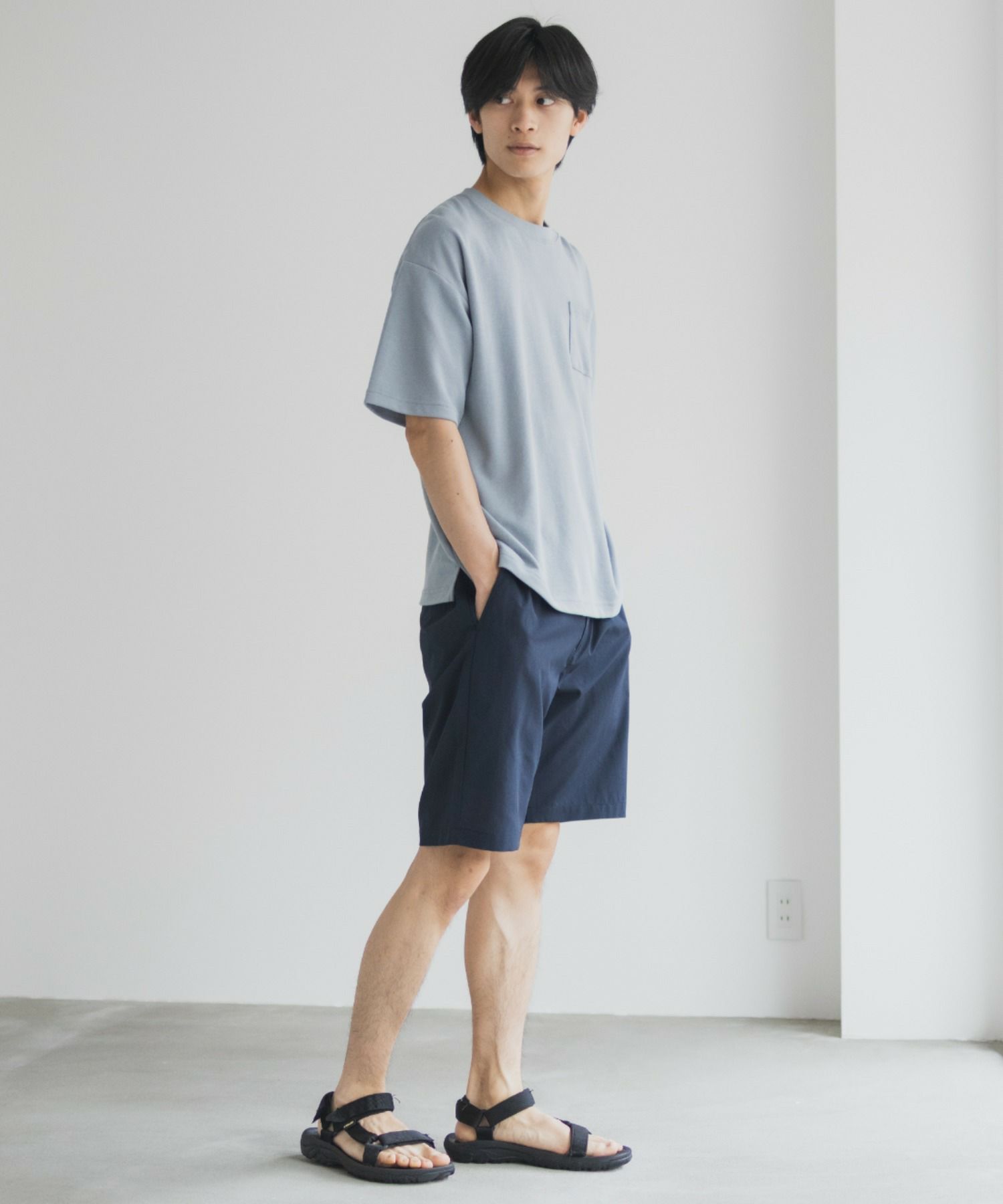 DISCUS  COOLMAX ポンチ素材 冷感Tシャツ メンズ メール便 対応商品商品サムネイル-27