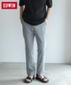 EDWIN インターナショナルベーシック 402 COOL リネンライク トラウザーパンツ メンズ