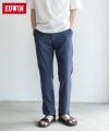 EDWIN インターナショナルベーシック 402 COOL リネンライク トラウザーパンツ メンズ