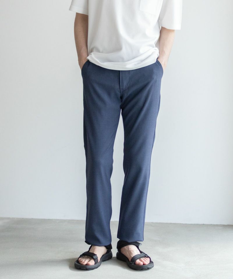 EDWIN  インターナショナルベーシック 402 COOL リネンライク トラウザーパンツ メンズ商品画像-2