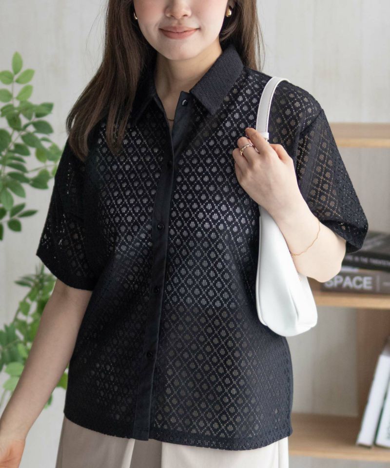 Howdy Marie  レースシャツ レディース商品画像-2