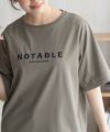 nAvy ロゴ刺繍Tシャツ レディース メール便 対応商品商品サムネイル-2