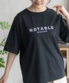 nAvy ロゴ刺繍Tシャツ レディース メール便 対応商品商品サムネイル-4
