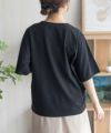 nAvy ロゴ刺繍Tシャツ レディース メール便 対応商品商品サムネイル-8