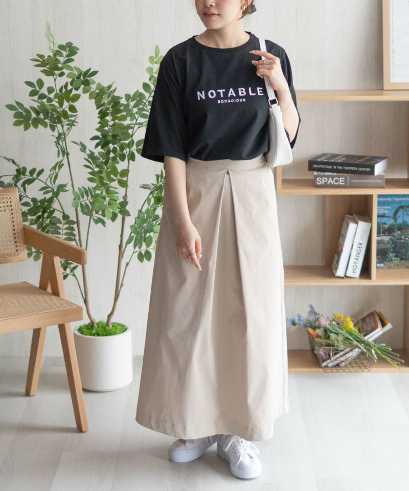 nAvy ロゴ刺繍Tシャツ レディース メール便 対応商品商品画像-9