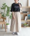 nAvy ロゴ刺繍Tシャツ レディース メール便 対応商品商品サムネイル-9