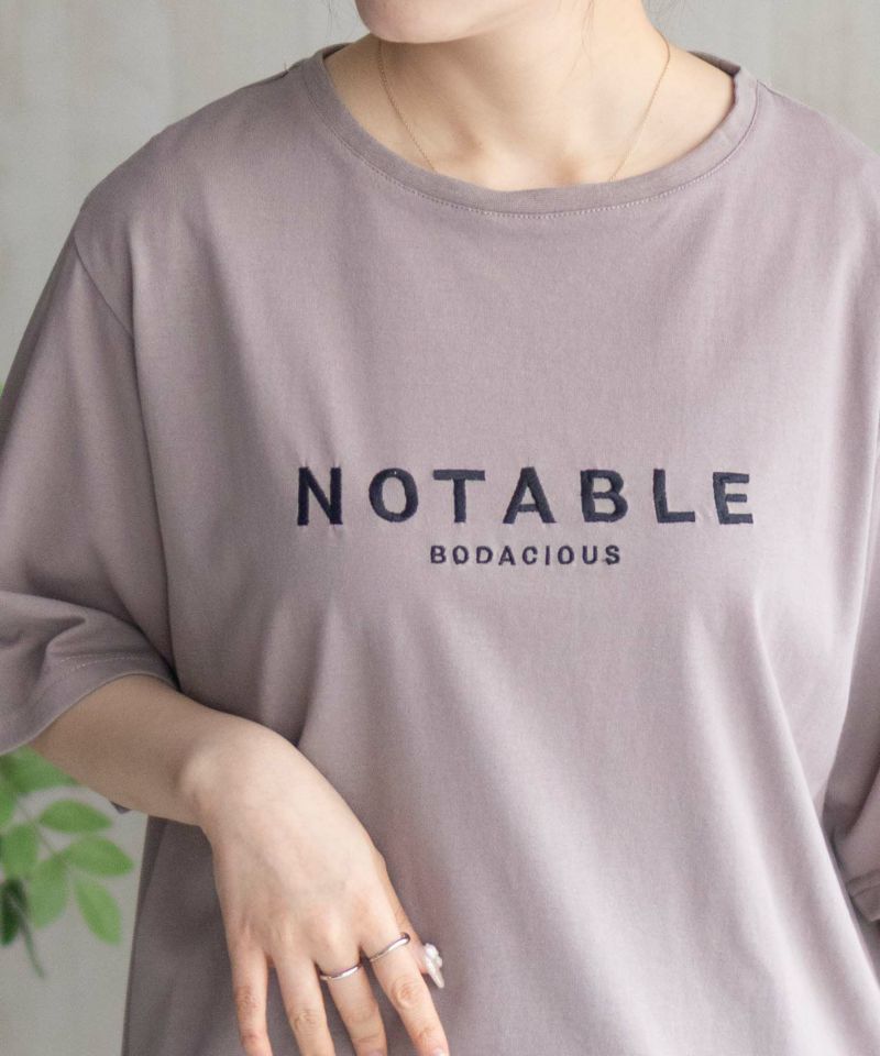 nAvy ロゴ刺繍Tシャツ レディース メール便 対応商品商品画像-14