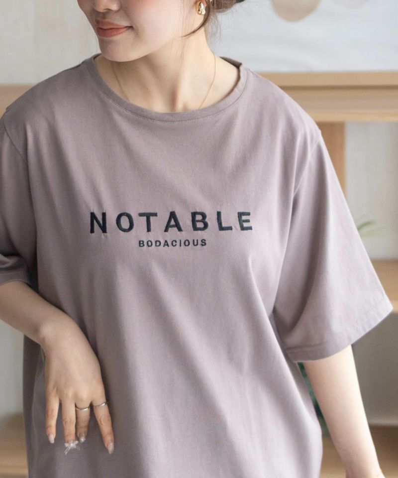 nAvy ロゴ刺繍Tシャツ レディース メール便 対応商品商品画像-16