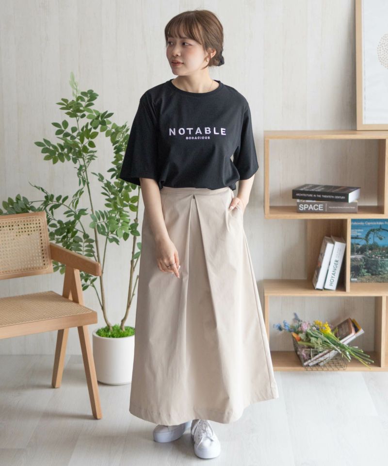 nAvy ロゴ刺繍Tシャツ レディース メール便 対応商品商品画像-27