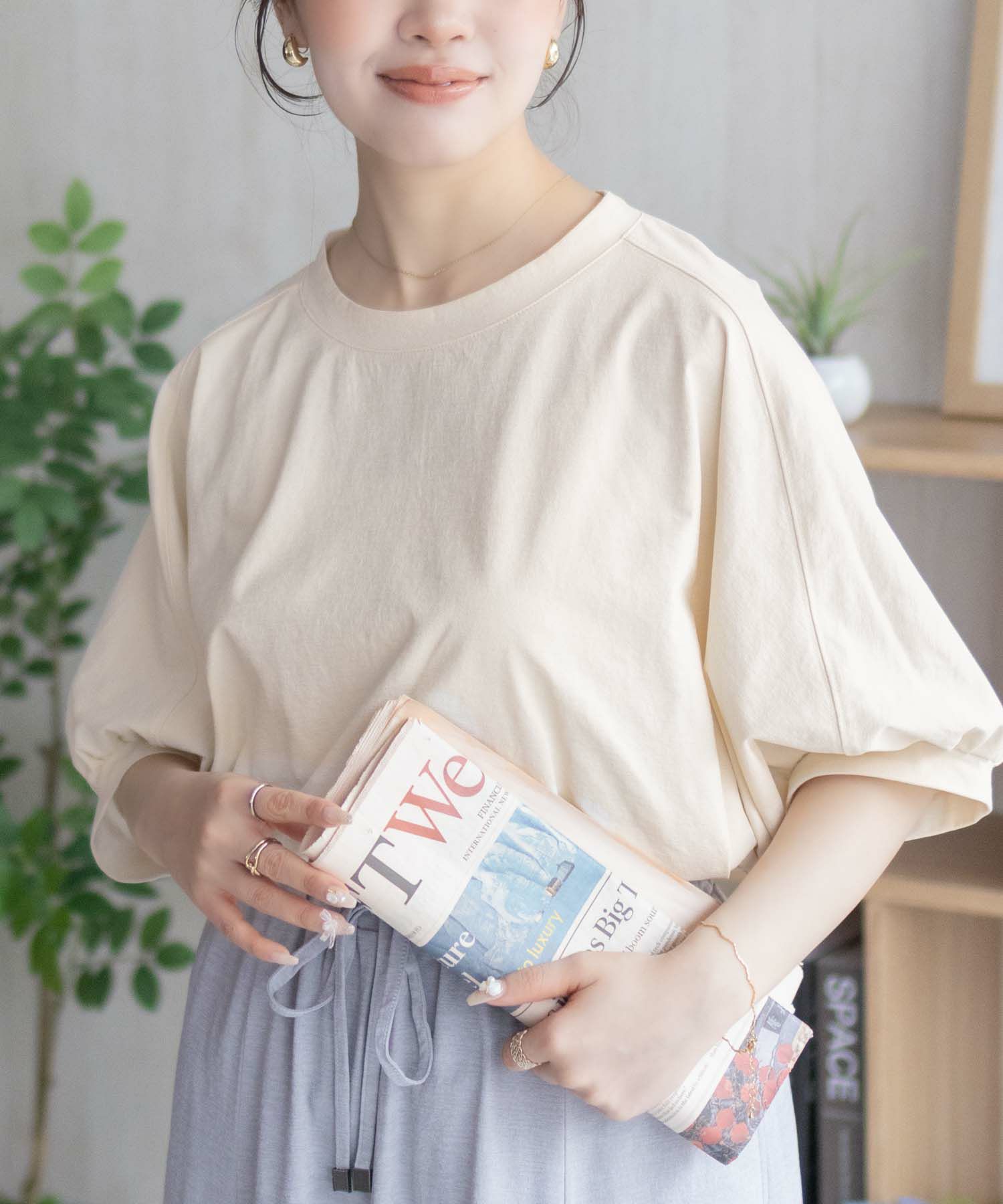 Howdy Marie  ドルマンTシャツ レディース メール便 対応商品商品画像-1