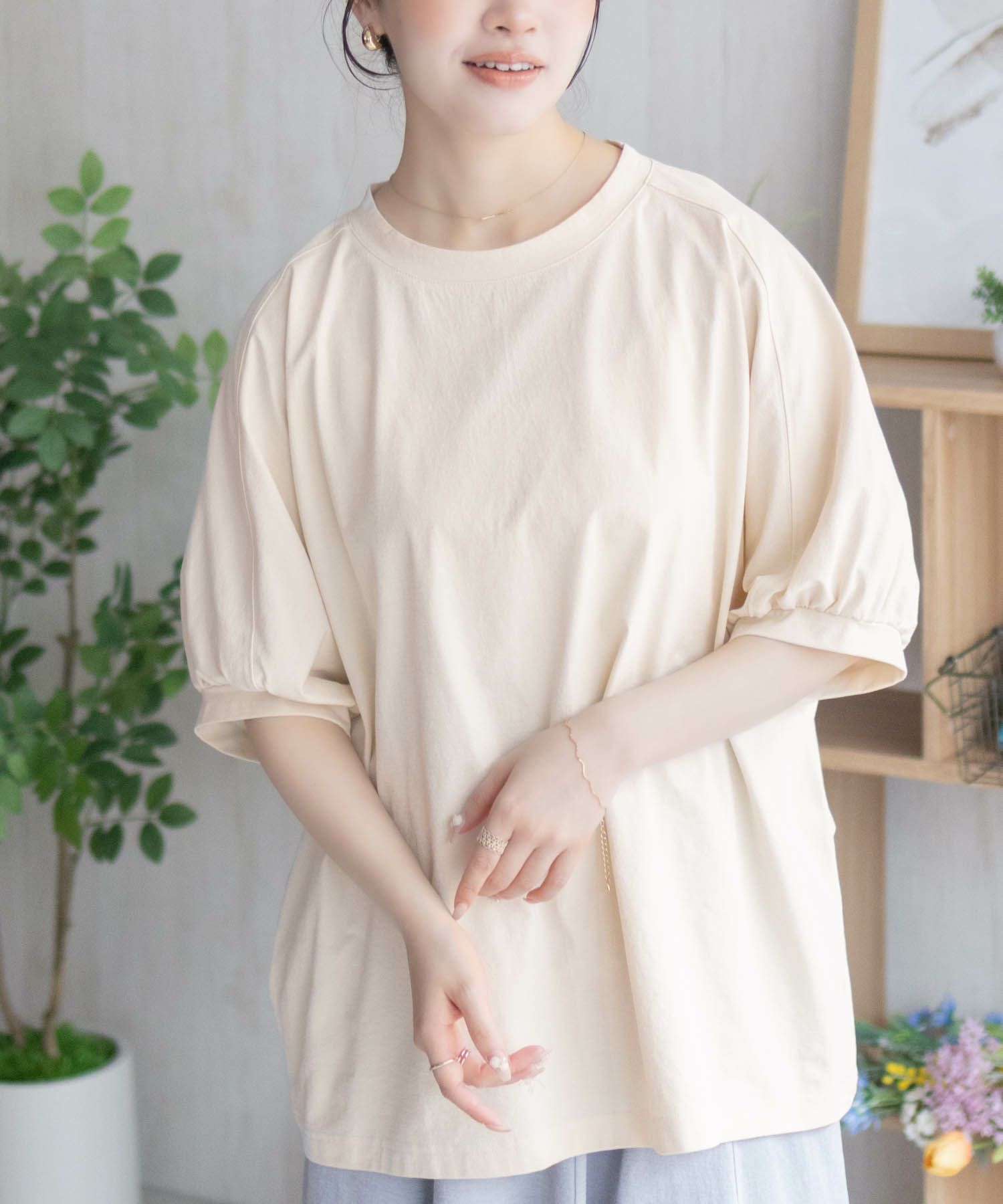 Howdy Marie  ドルマンTシャツ レディース メール便 対応商品商品サムネイル-4