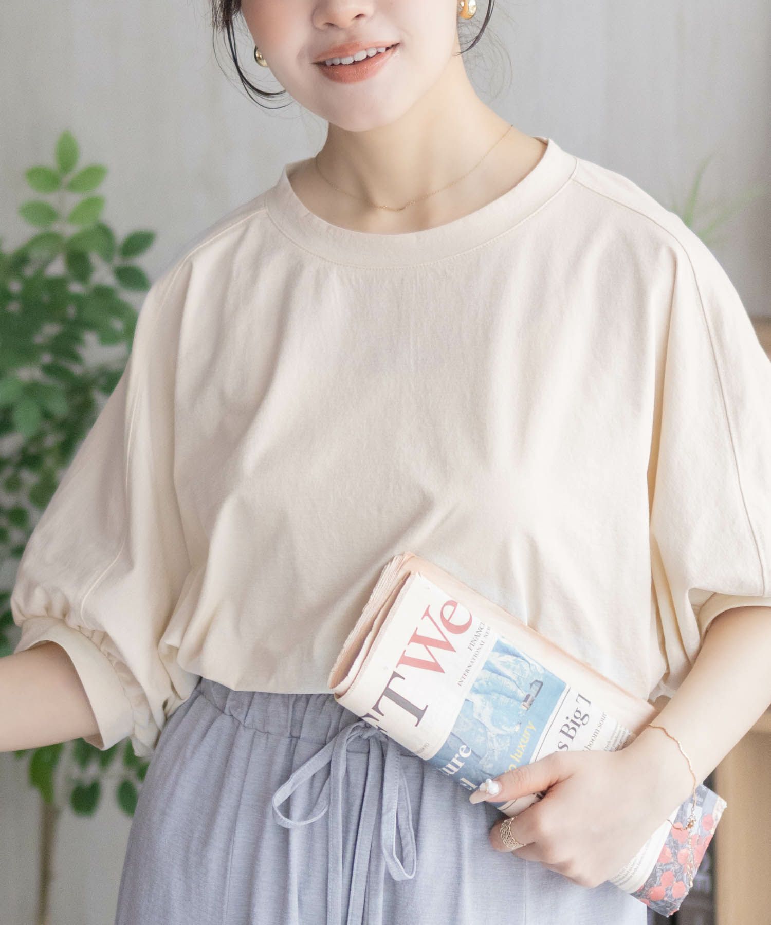 Howdy Marie ドルマンTシャツ レディース メール便 対応商品商品サムネイル-7