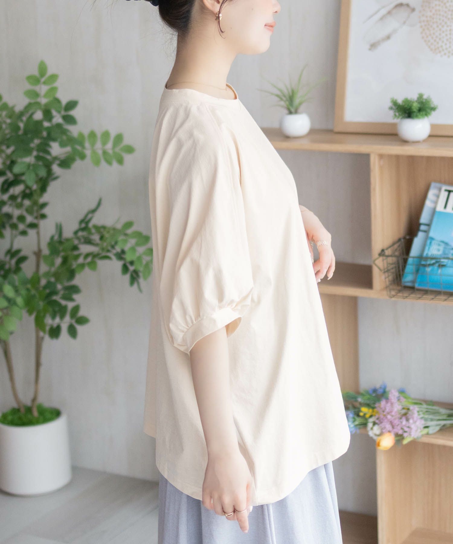 Howdy Marie  ドルマンTシャツ レディース メール便 対応商品商品画像-8