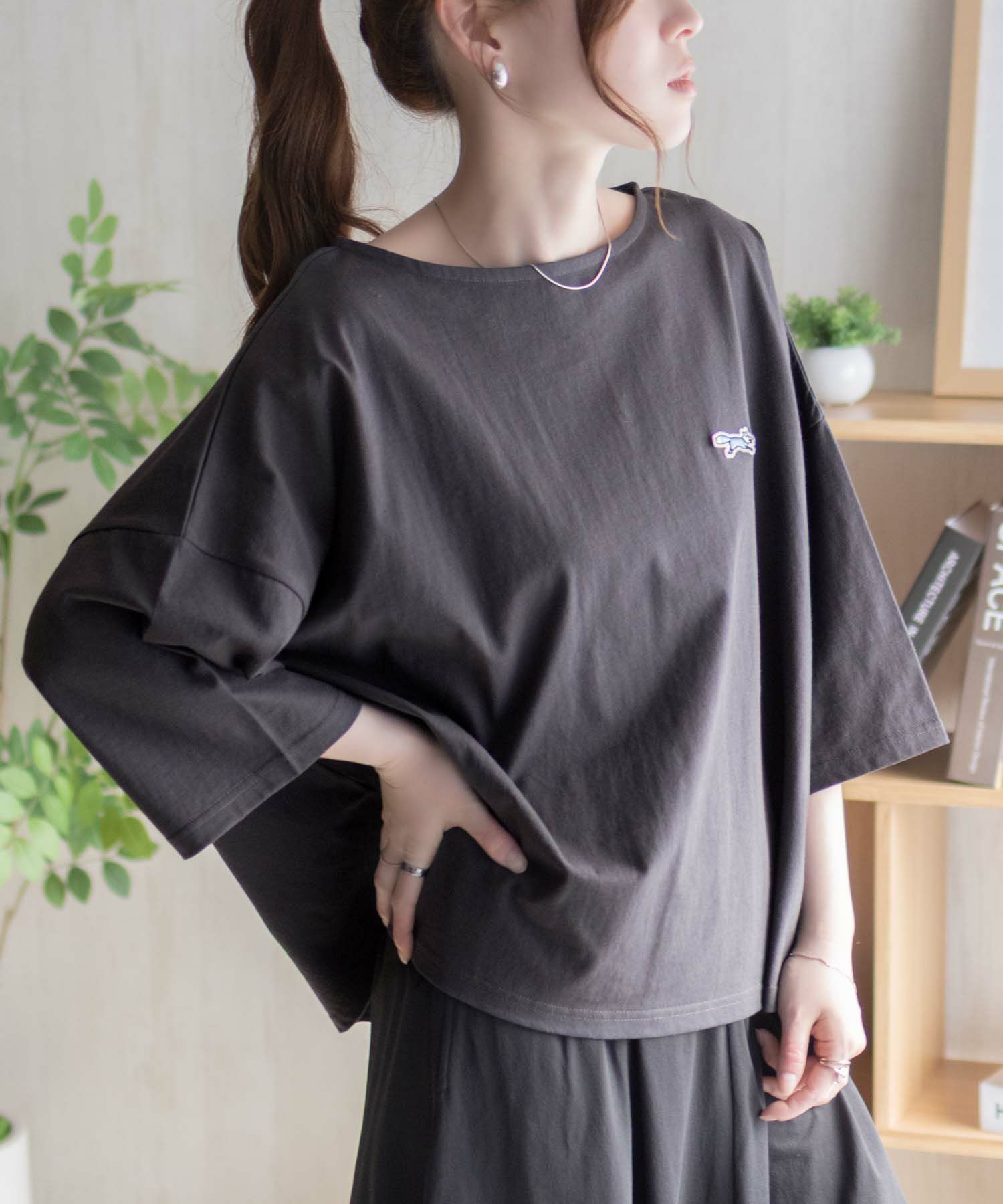 PENNEY'S  ワンポイントTシャツ レディース メール便 対応商品商品画像-8